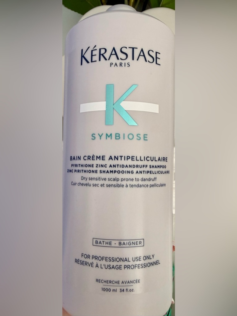 $115 Authentic Kerastase Symbiose Antidandruff Shampoo  1000ml (34 fl oz)
